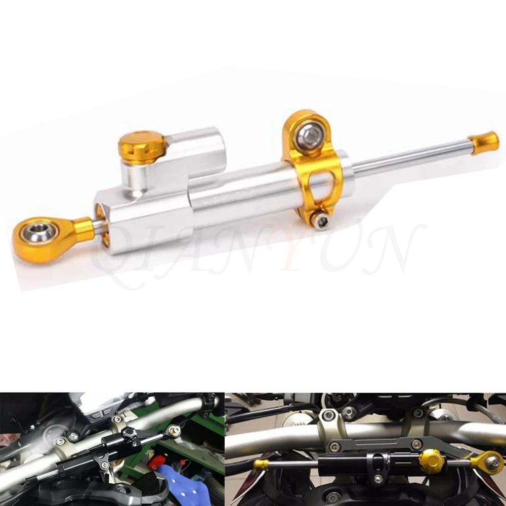 

For Kawasaki Z750R ZX10R ZX6R/636 H2/H2R ZZR/ZX1400 ZX10R Z900 Motorcycle Damper Steering Stabilizer Moto Linear Safety Control
