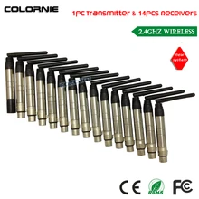 DHL Беспроводной DMX512 передатчики и приемник DMX512 Беспроводной консоли светодио дный батареи номинальной свет этапа