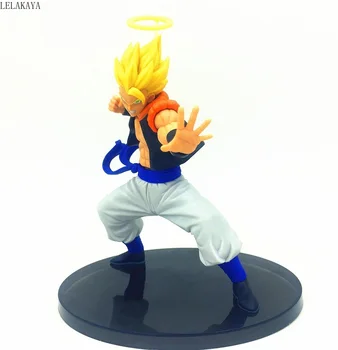 

13cm Dragon Ball Z Anime Action Figure Super Saiyan Gogeta Fighting Ver Model PVC Decoration Collection Brinquedos New Arrival