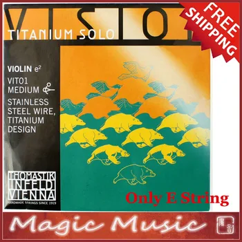 

Free shipping! Thomastik Vision Titanium SOLO VIT01 Violin E String 4/4, Made in Austria, Only E String Model VIT01 1 Piece