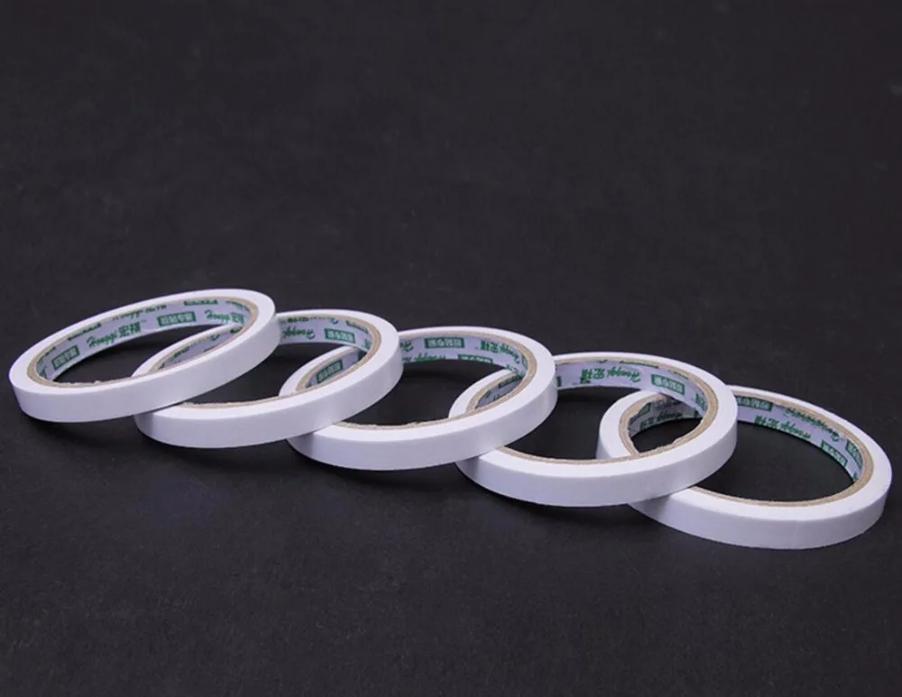Double-Sided Tape 3/10'' Wide 11 YARDS Scrapbooking Crafts Ribbon Cards Boxes