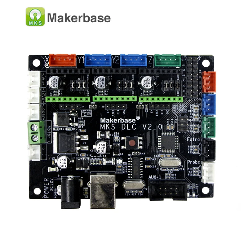 

Makerbase CNC Shield controller mother board MKS DLC GRBL engraving laser control board DIY CNC USB 3 axis stepper motor driver