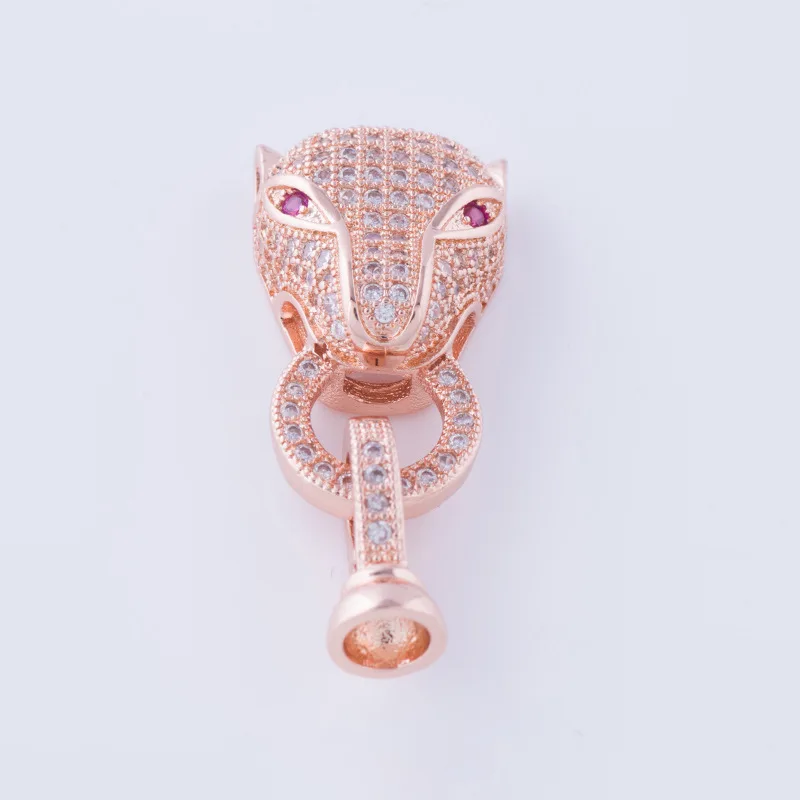Grun Rot Eye Leopard Kopf Perle Micro Pave Schwarz Weiss Zirkon Leopard Kopf Charme Fur Armband Zubehor For Bracelets Making Leopard Head Beadleopard Charm Aliexpress