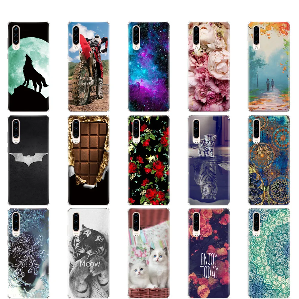 case for Huawei P30 Pro Case Huawei P30Pro Case Silicone TPU Phone Back Cover On Huawei P30 Pro VOG-L29 ELE-L29 P 30 Lite Case