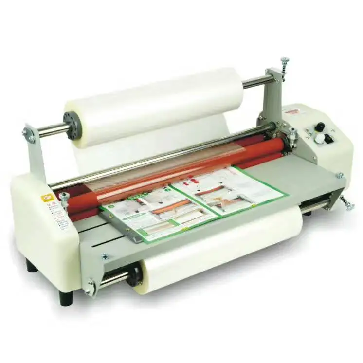 12th 8460T A2 multi function Laminator Hot Roll Laminating Machine High end speed regulation laminating