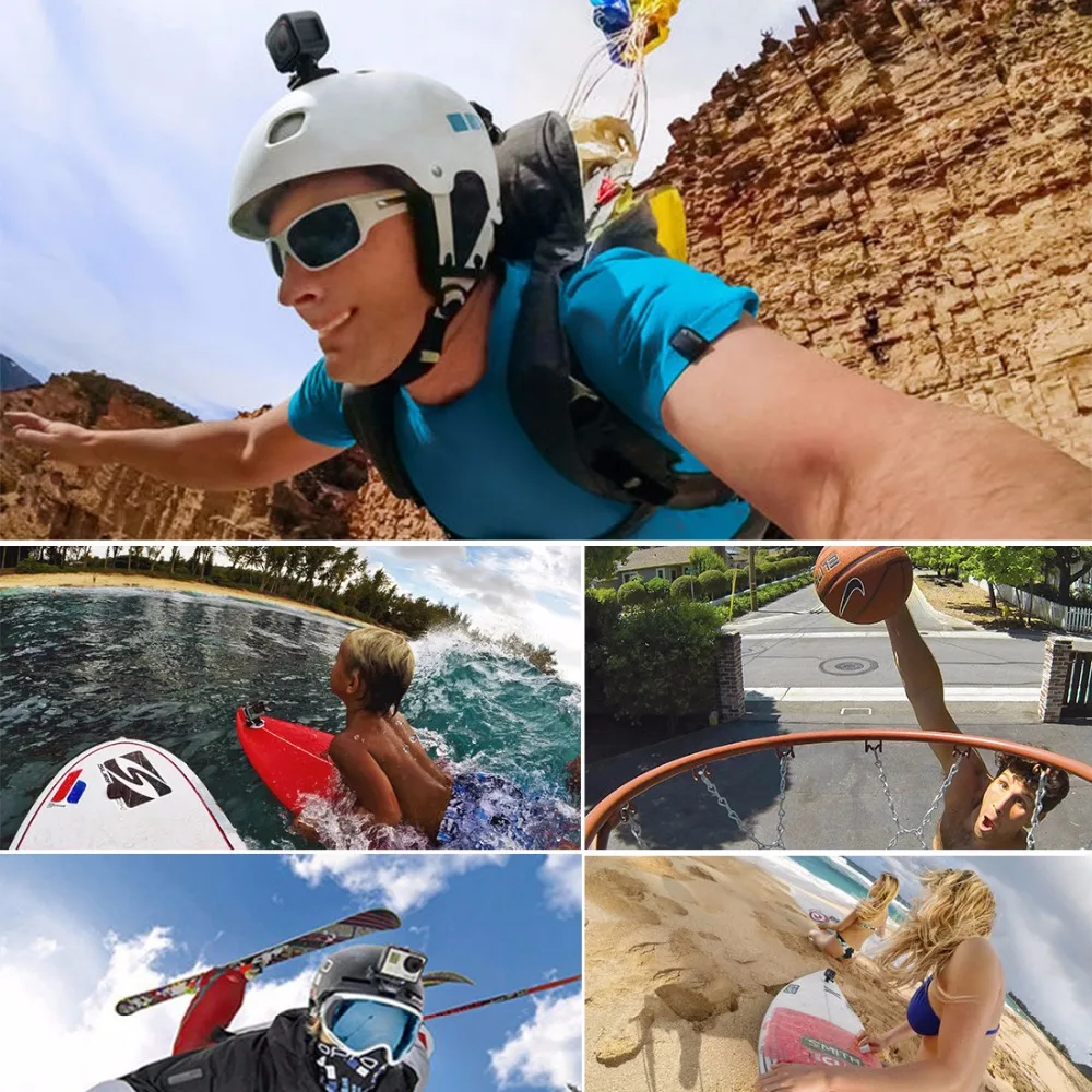 Выгнутое крепление на GOPRO. Go Pro Hero 12. Крепится на поверхность