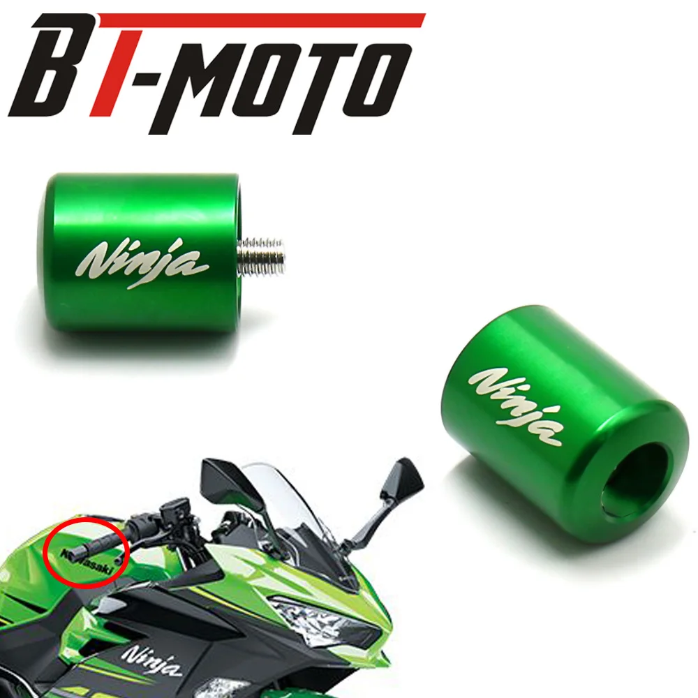 Мотоцикл руль акустическая система концы крышки слайдер Для KAWASAKI ninja400 ninja 400