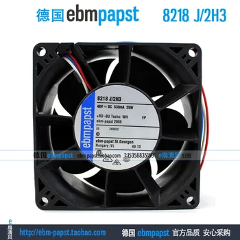 

ebm papst 8218 J2H3 8218J/2H3 DC 48V 0.53A 25W 80x80x38mm Server Cooling Fan