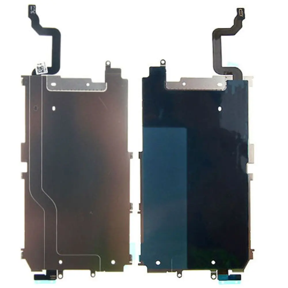 

LCD Screen Back Metal Plate Shield with Home Button Expand Flex Cable Preinstalled Replacment Part For iPhone 6 Plus 6S 7 8 XR