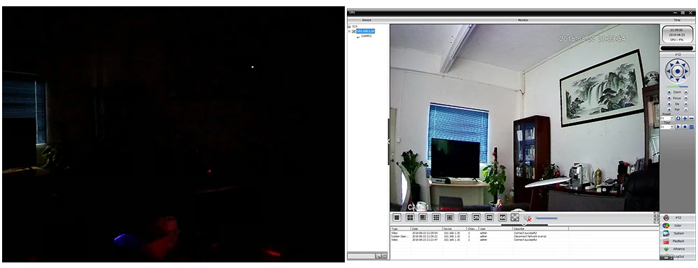 Камера видеонаблюдения Sony IMX307 + 3516E H.265/H.264 ip камера с низким освещением и цветным