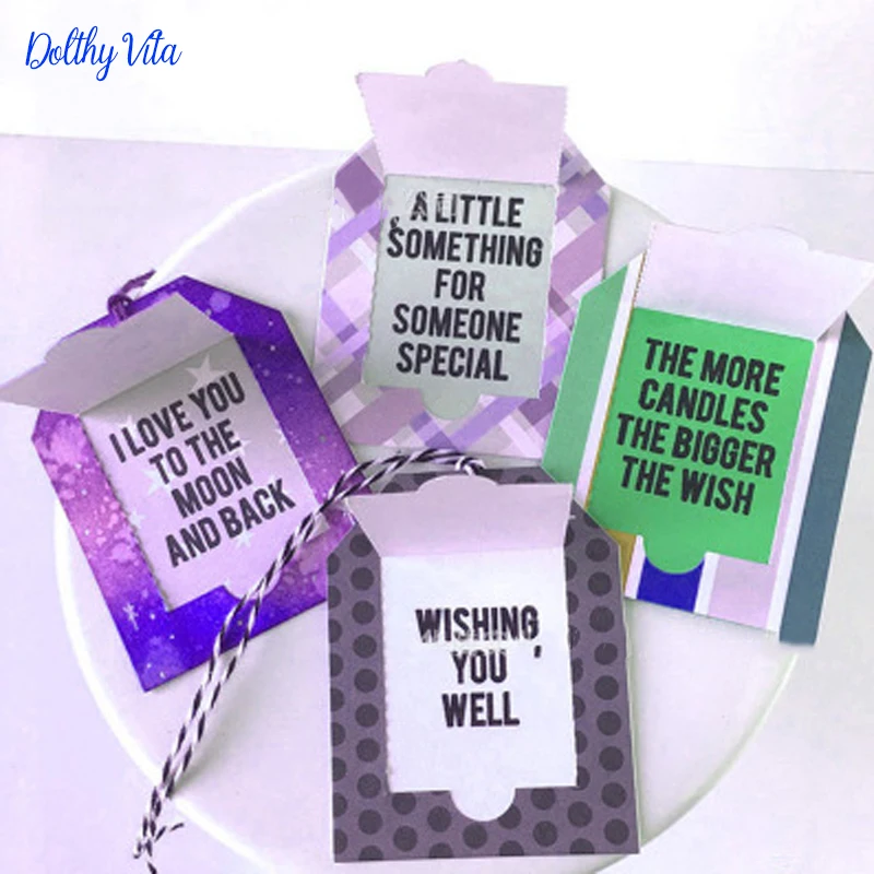 

Metal Cutting Dies Pop Up Cards Tag Dies Layering Cutting Label Dies 2019 new Craft Dies stencil For DIY Scrapbooking decoration