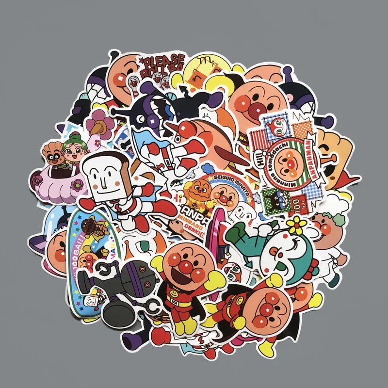 

Diy Account Stickers Bread Superman Album Decorative Notebook Stickers 50 Pcs Scrapbooking