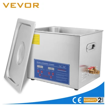 

15L Large Commercial Ultrasonic Cleaner Stainless Steel Ultrasonic Cleaner With Heater And Digital Control