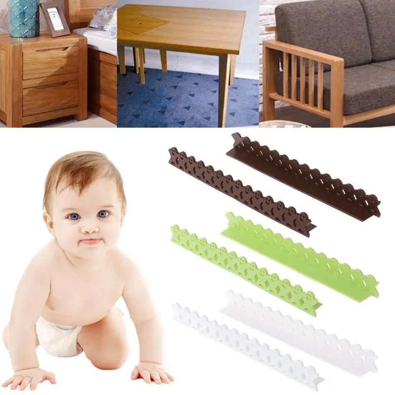 

2pcs Safety Corner Baby Security Walking Toddler Protection Floral Hollow Protective Edge Guard Desk Table