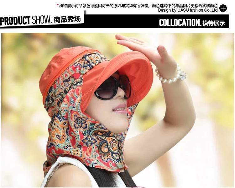 Многофункциональный женский летний козырек от солнца Защитная шляпа Открытый Гольф Кепка ультрафиолетовая устойчивая Складная бейсбольная шляпа для женщин