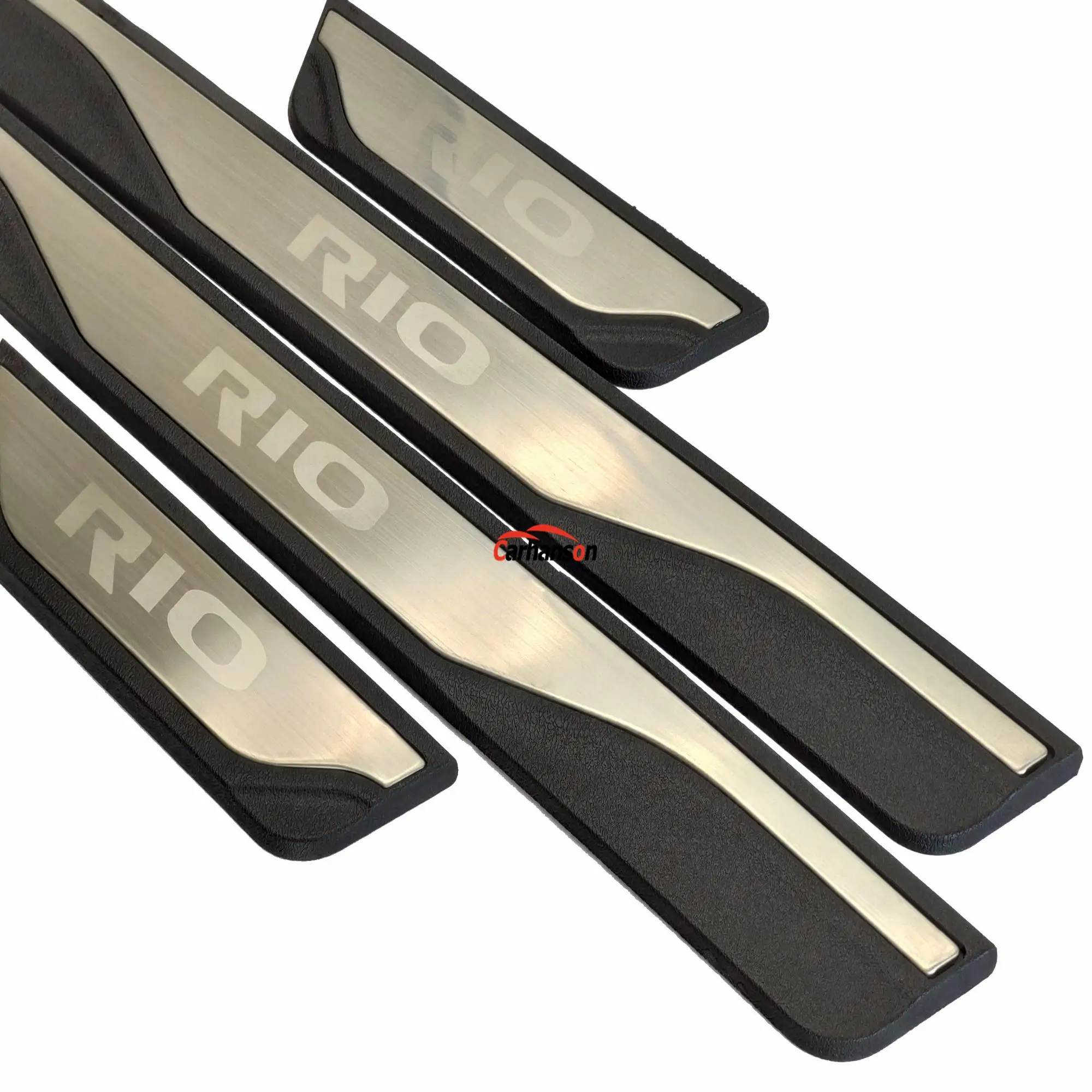 Аксессуары для автомобиля для Kia Rio K2, Накладка на порог из нержавеющей стали, защитная накладка, 2010 2013,,,, стикер для автомобиля