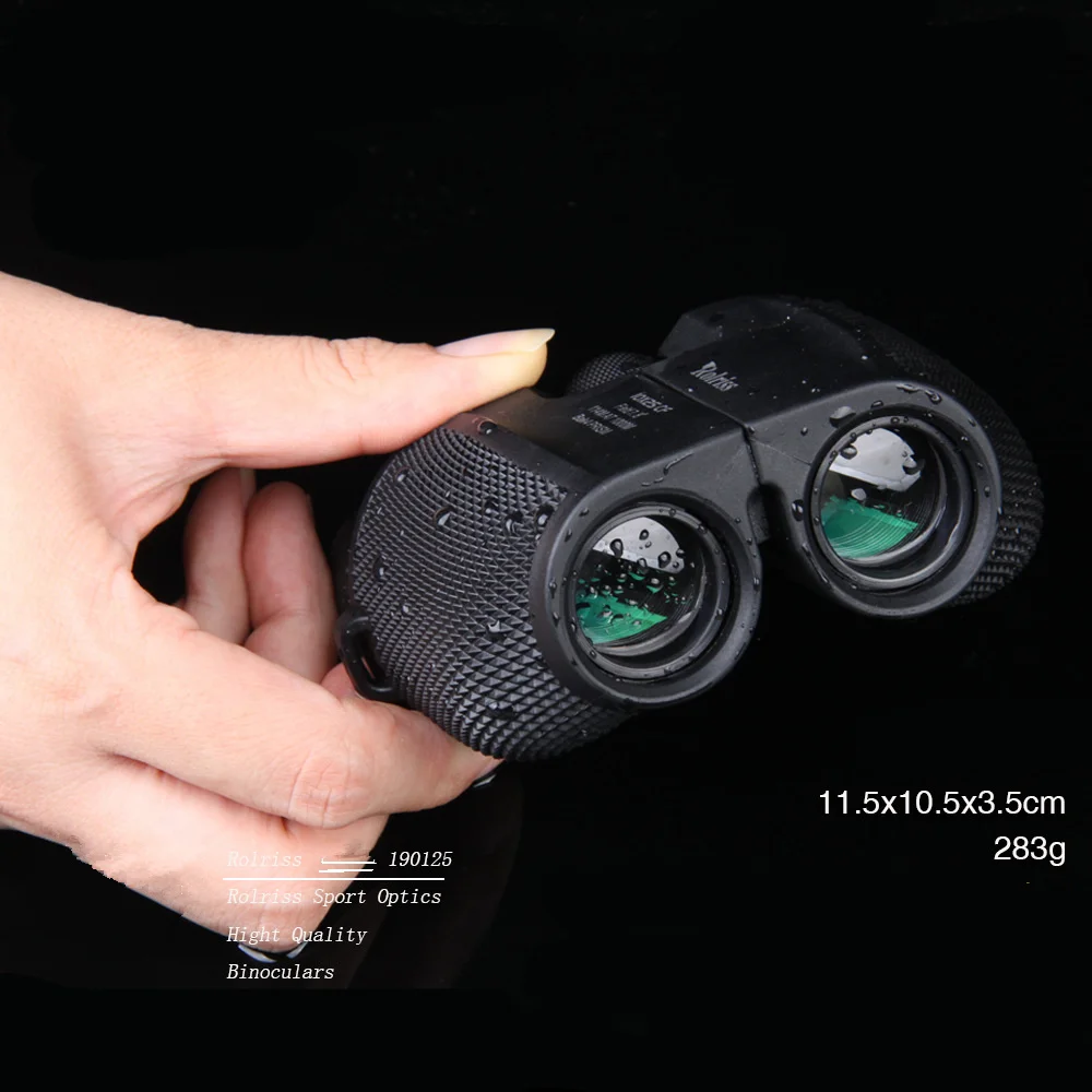 10X25 HD All-optical Green Film Waterproof Binoculars Telescope Bak4 Prism Professional Hunting Optical Outdoor Sports Eyepiece 10X25 HD All-optical Green Film Waterproof Binoculars Telescope Bak4 Prism Professional Hunting Optical Outdoor Sports Eyepiece
