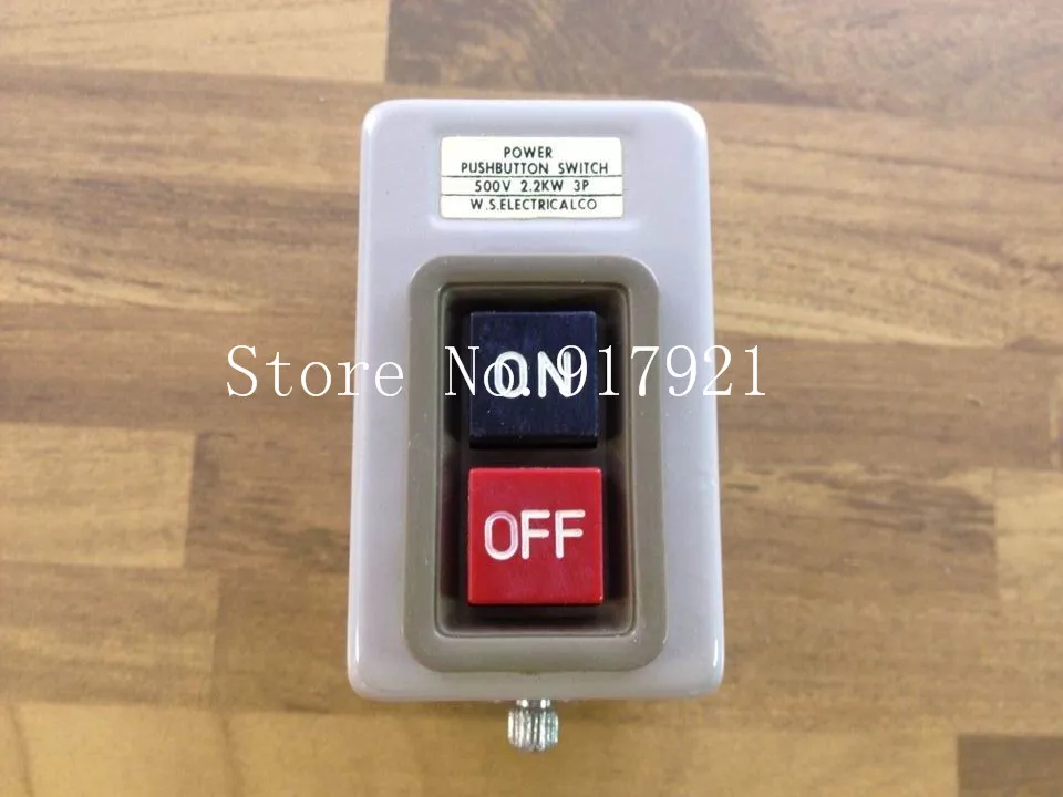 

[ZOB] WS BS216B3 import power push button switch 3P 2.2KW genuine original --10PCS/LOT