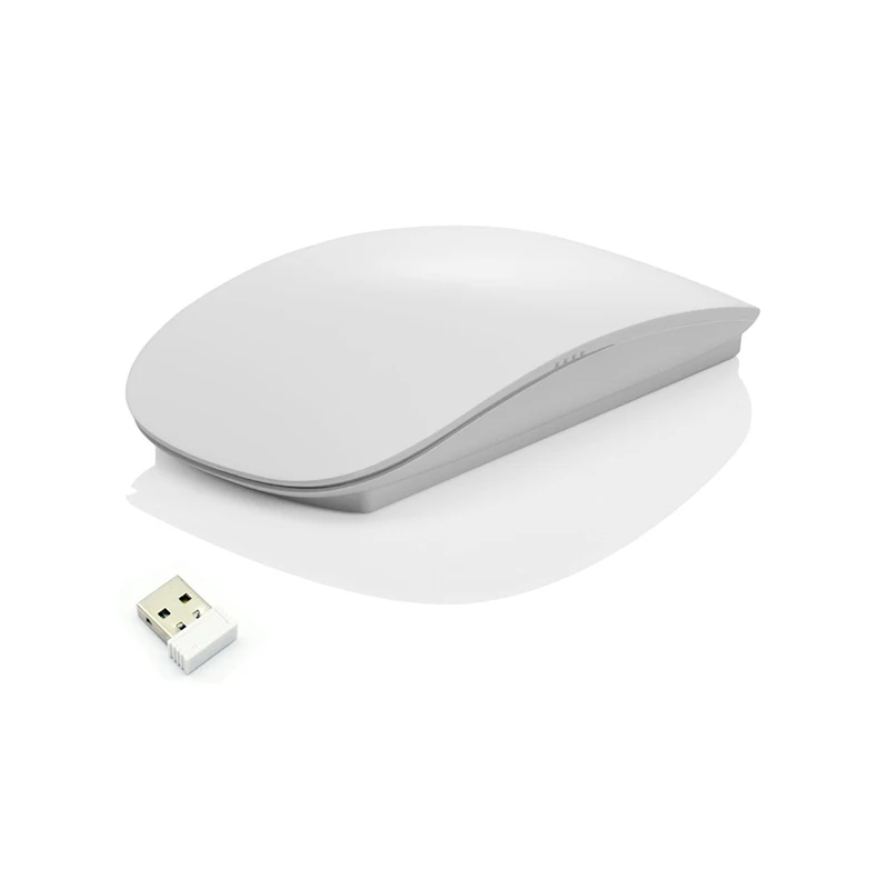 P 823 Ultra thin Silent USB Wireless Optical Mouse for Apple Mac font b PC b