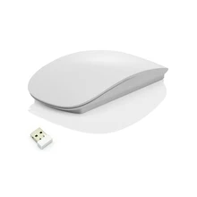 P 823 ультра тонкая Бесшумная USB Беспроводная оптическая мышь для Apple Mac PC microsoft компьютерная и эргономичная Волшебная мышь с сенсорным прокручиванием