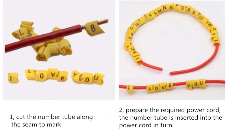 1000 шт/рулон EC-0 Маркер кабельной проводки номер от 0 до 9 размер кабеля 1,5 sqmm ПВХ Маркер проводки кабель этикетка рукава аксессуары для проводки