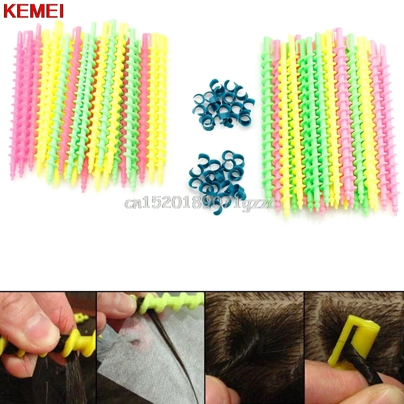 

26Pc Plastic Long Styling Barber Salon Tool Hairdressing Spiral Hair Perm Rod Large #H027#