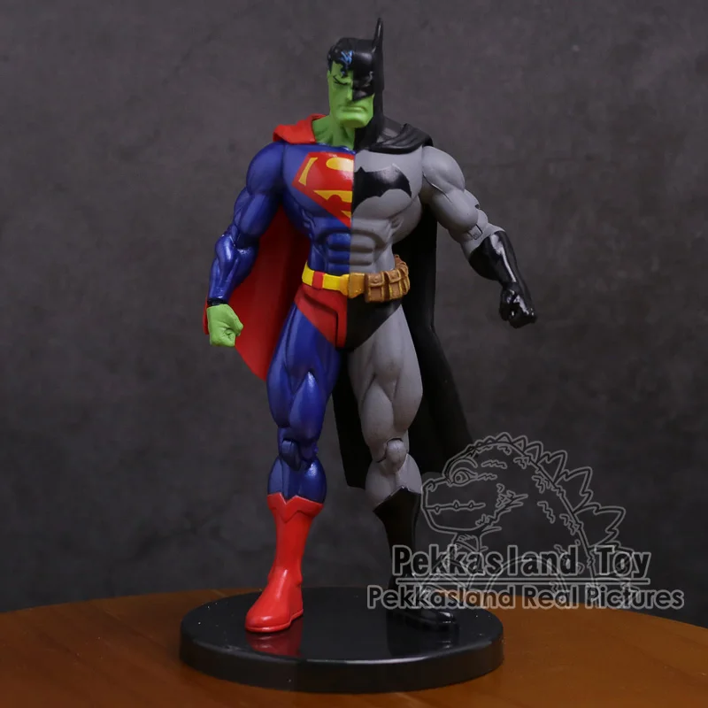 

DC Super Hero Superman X Batman PVC Action Figure Collectible Model Toy 7" 18cm