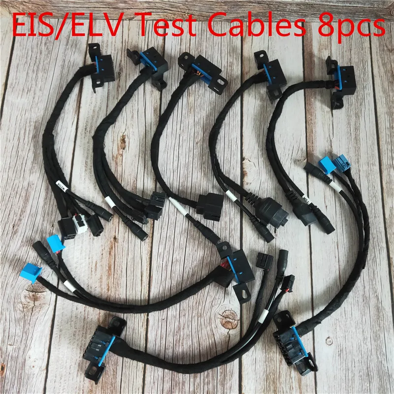 

EIS/ELV Test Cables For Mercedes 8pcs/Set EIS ELV Maintenance Line Works With VVDI MB BGA Tool & CGDI MB