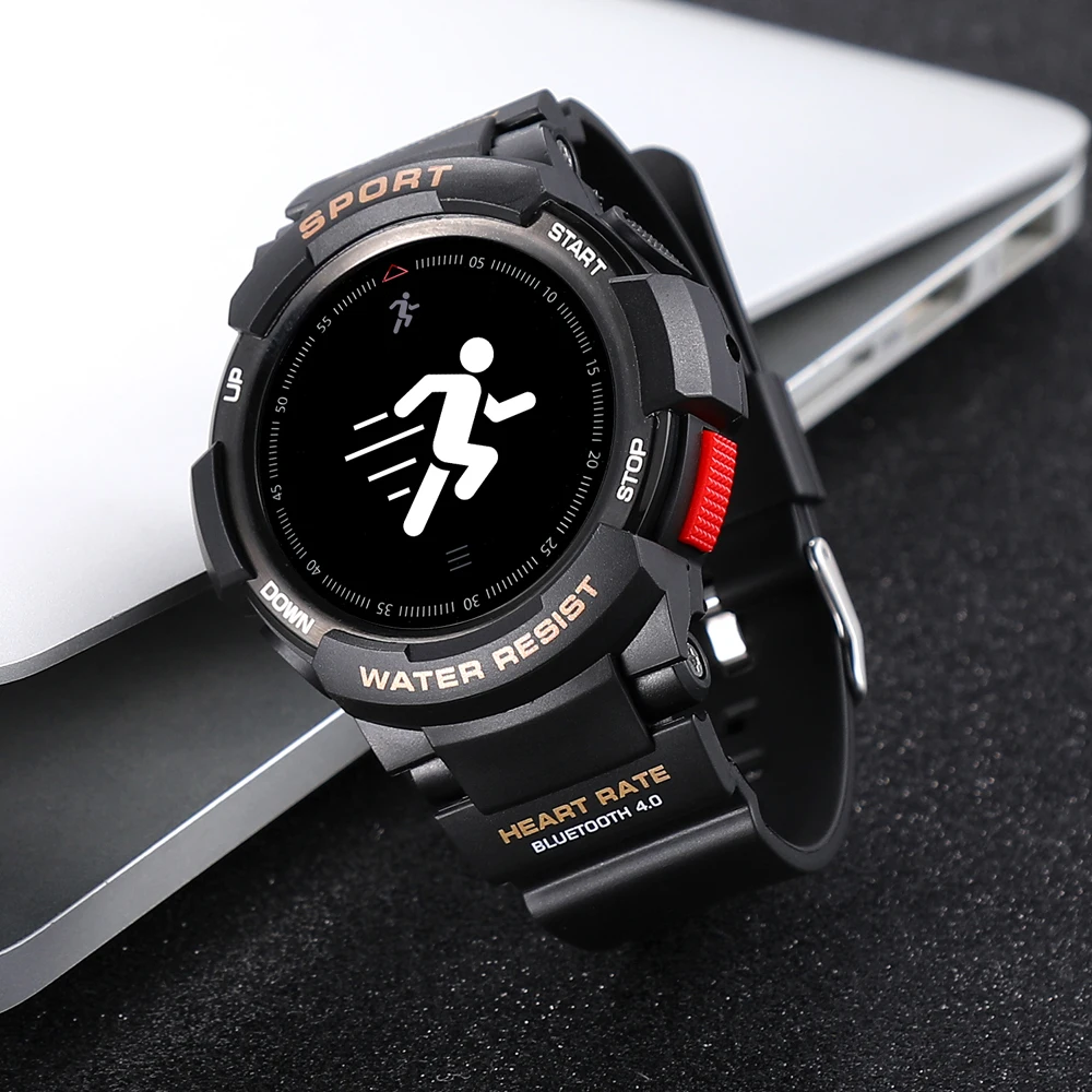 KKTICK F6 Смарт часы телефон NRF51822 Smartwatch для Для мужчин IP68 сна монитор удаленной