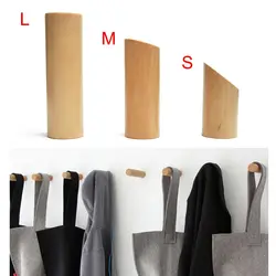 Натуральный Деревянный крючок-вешалка для учебы настенный шарф для одежды шляпа сумка крючок для склада MYDING