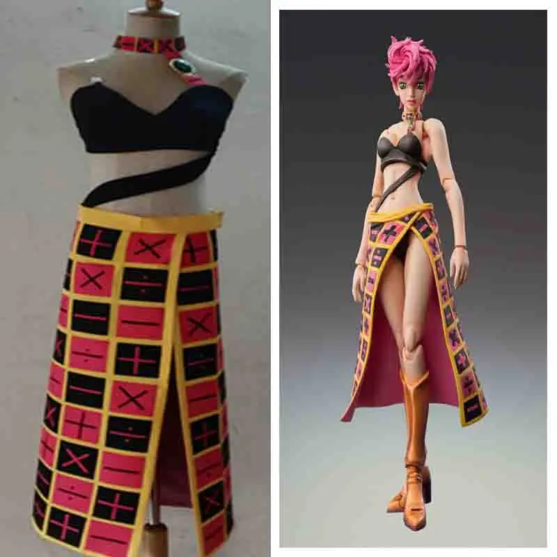 

Anime JoJo's Bizarre Adventure Trish Una Cosplay Costum custom made