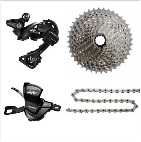 

Shimano XT M8000 1x11 Speed MTB Groupset 4 pcs, XT M8000 11-42T, 116 Medium Cage