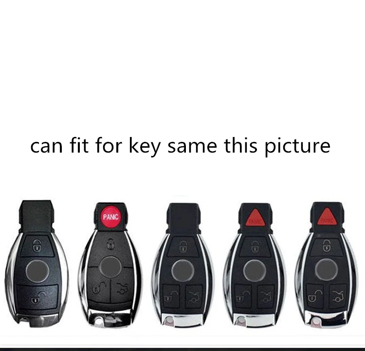 PC+ TPU ключа автомобиля чехол Обложка для ключ Mercedes Брелок Benz W204 W205 W212 CES gla AMG и т. д