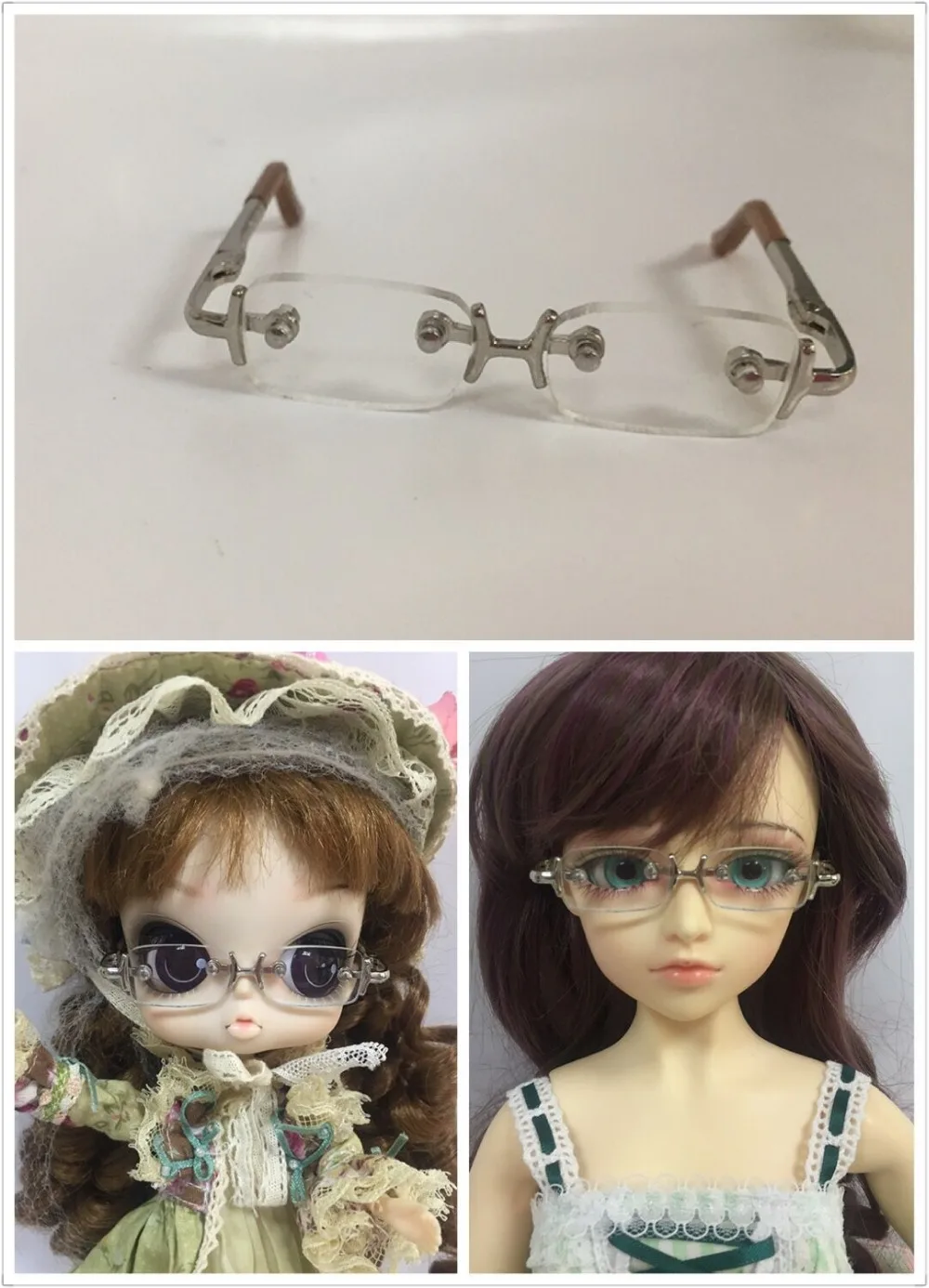 BdJD очки для кукол 6,5 см, для 1/3 BJD куклы, pullip 0621