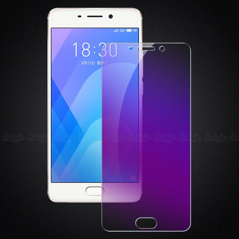 UVR для Meizu M6 M5 M3 Note защита от синего закаленного стекла M6S M5S M5C M3S X8 U10 U20 полное
