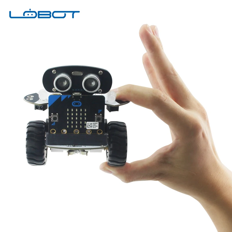 Microbit smart balance car LOBOT Qbit/microbit Плата расширения программируемый