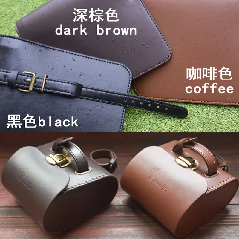 Bicycle Saddle Bag Hand Made Retro PVC Leather Pouch Front Back Seat Tail Bags
