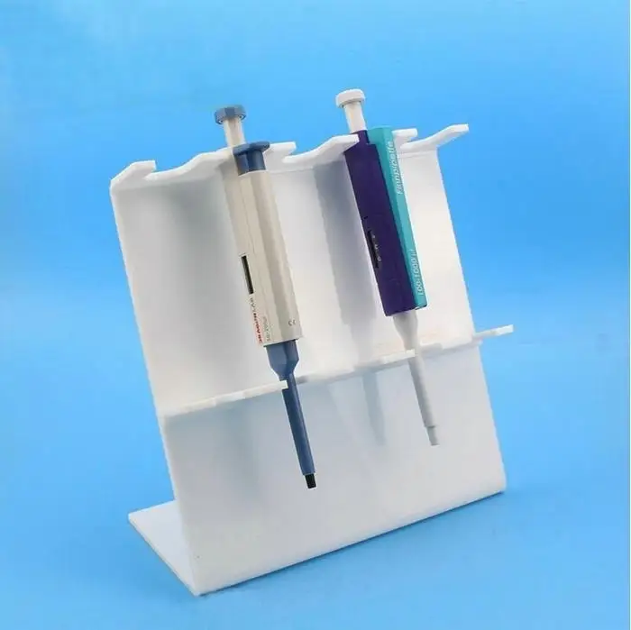 1pcs Z shaped PMMA frame plexiglass pipette rack pipettor stander, pipette gun holder different