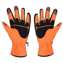 Теплые флисовые мужские и женские лыжные перчатки для катания на лыжах сноуборд Мотоцикл Велосипед Велоспорт зимние спортивные ветрозащитные непромокаемые перчатки