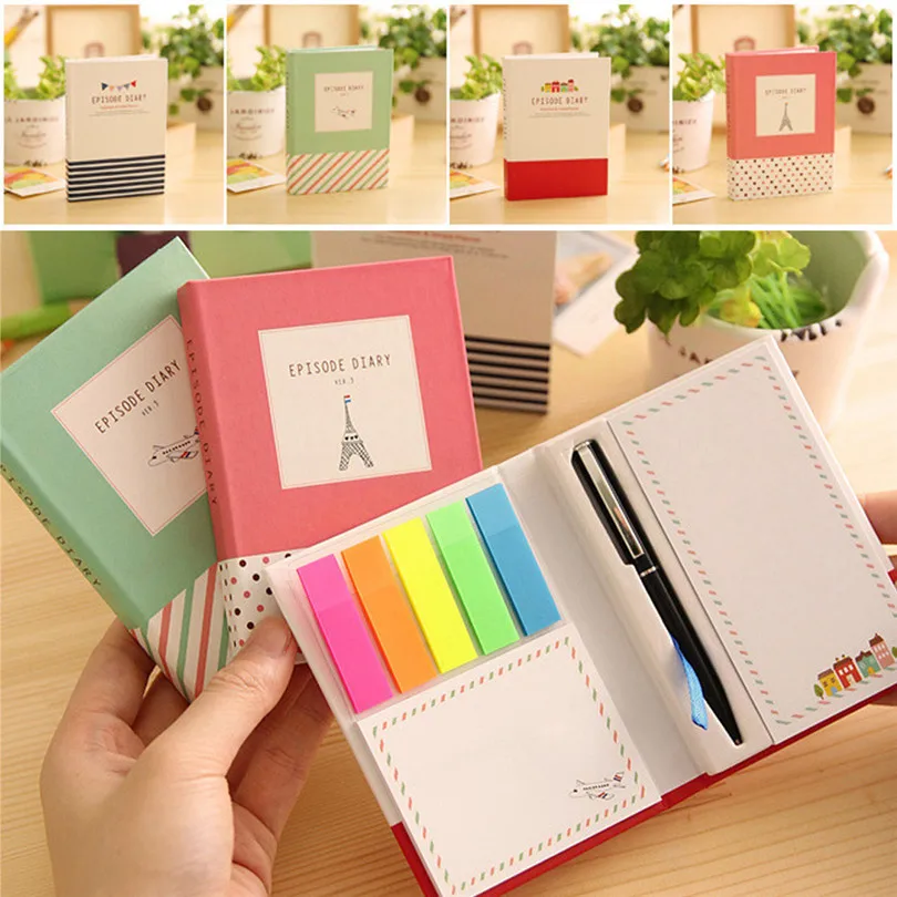 Buy Creative Tower Hard Cover Notepad School Supplies