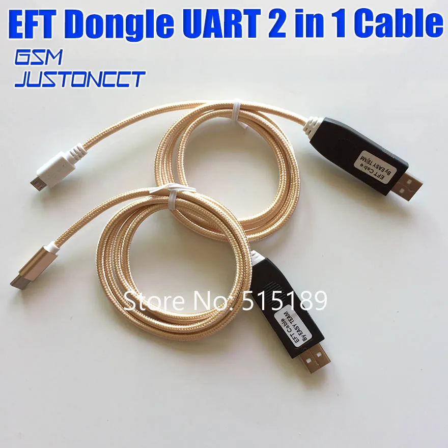 EFT CABLE UART 2 IN 1 - GSMJUSTONCCT -C1