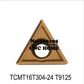 

Original TCMT TCMT16T308 TCMT16T308-24 TCMT16T304-24 T9125 Carbide inserts cutting turning tool cnc machine Lathe Tools