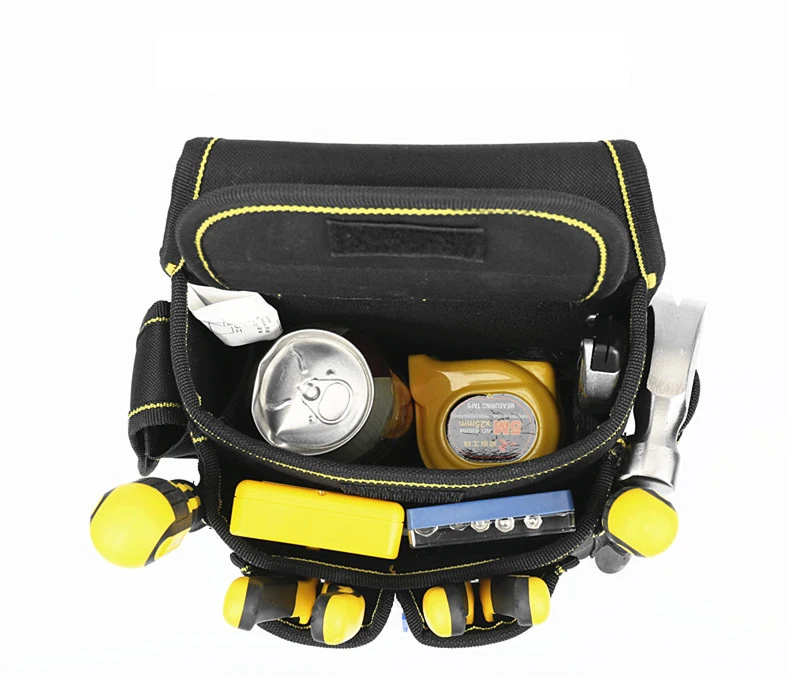 Wear-resistant thickening Tool Waist Bag Multi-function Tool Kit Hardware Repair Kit Durable High-grade Electrician Tool Bag