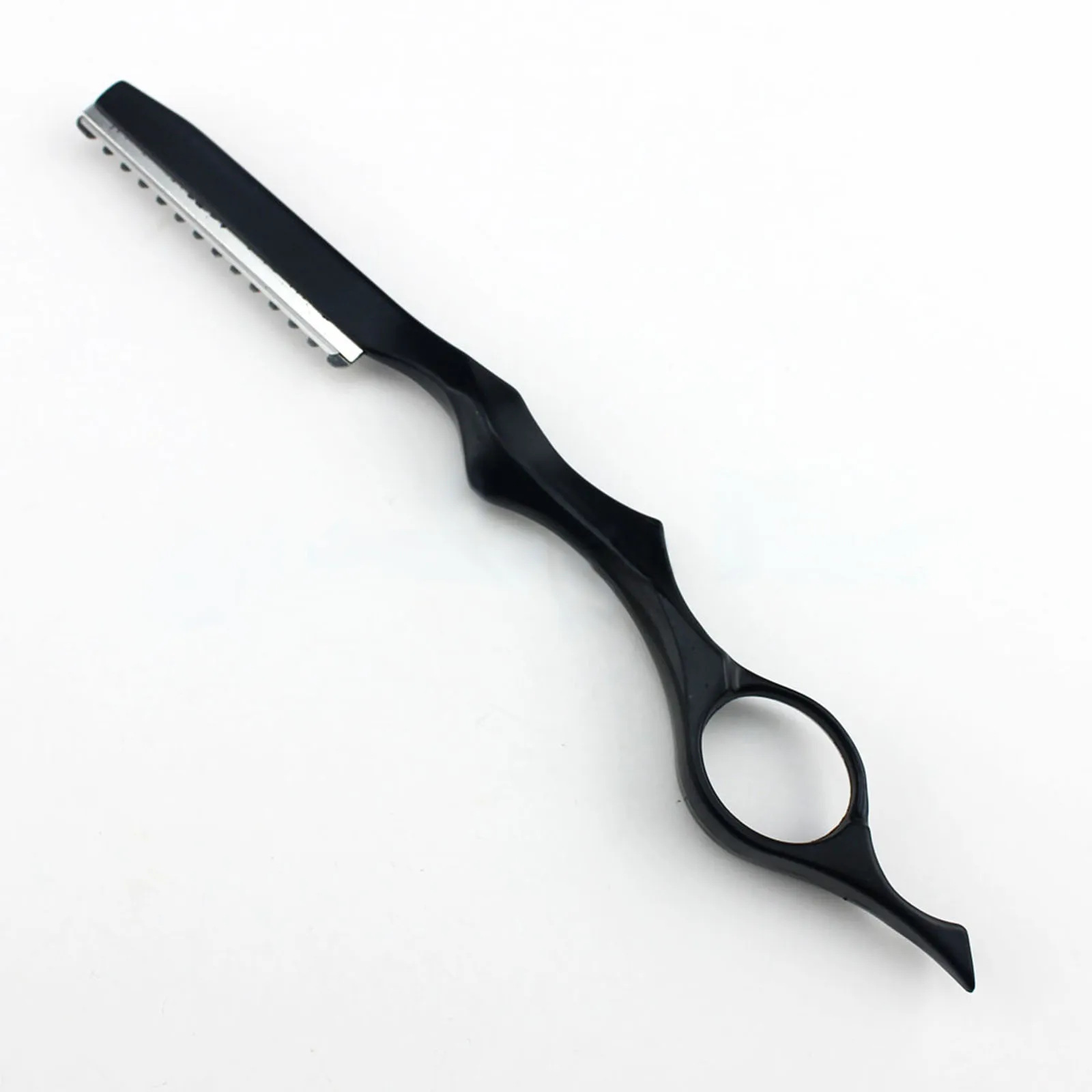 

Cool Hair Cutting Razor Thinning Shaving Barber Hairdressing Stylish Knife Tool 2 pcs Combs Random Color