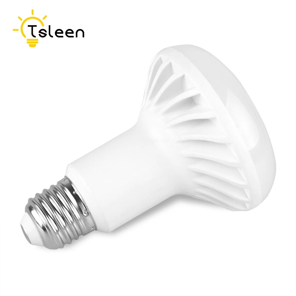 TSLEEN E14 E27 светодиодный лампы SMD 5730 R39 R50 R63 R80 3 Вт 5 Вт 7 Вт 9 Вт 12 Вт светодиодный свет пятна AC 220 В теплый холодный белый Светодиодный Spotlight