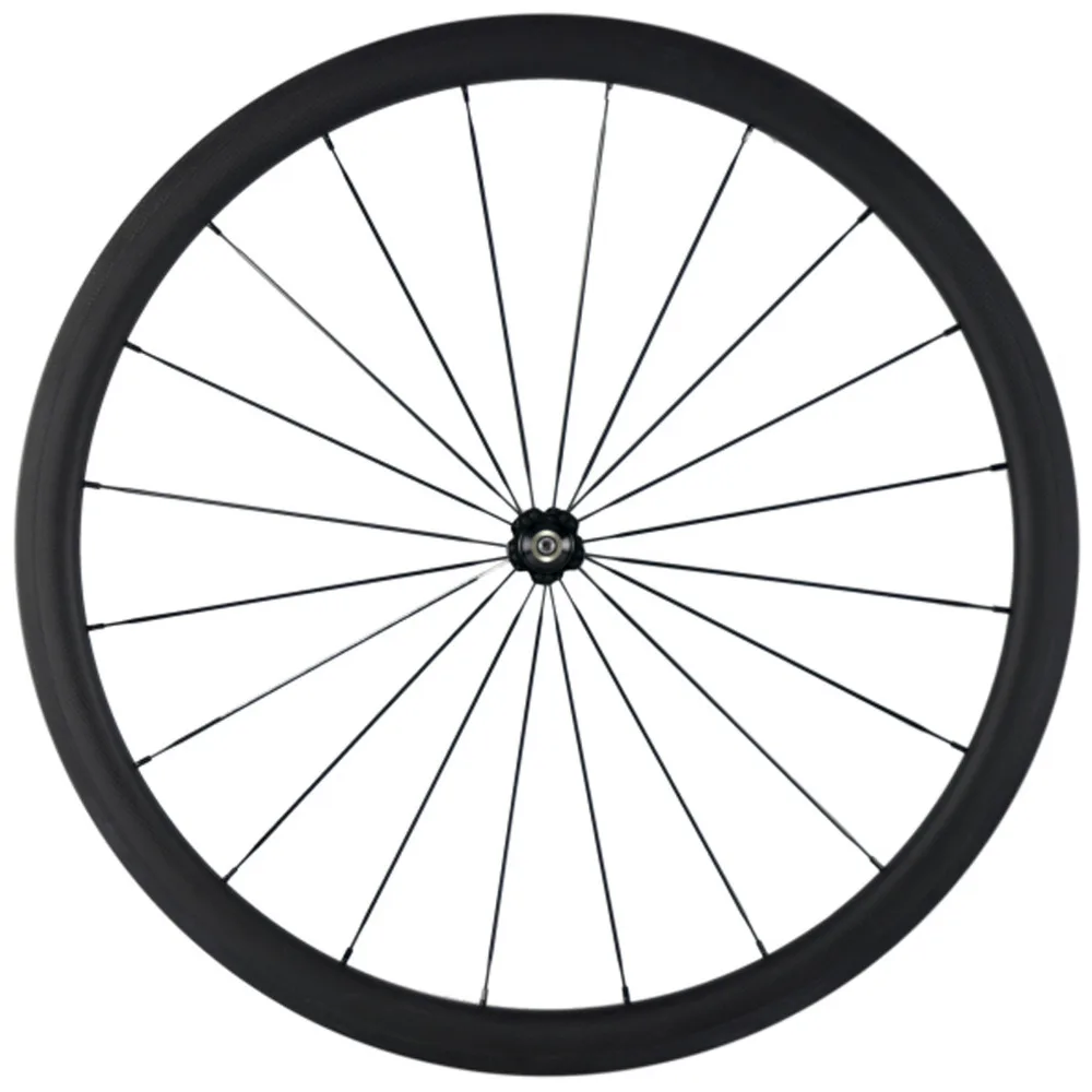 Cheap Factory Sale 38mm Clincher Carbon Wheelset U shape Bike Road Wheels Carbon Bicycle Wheelset 1