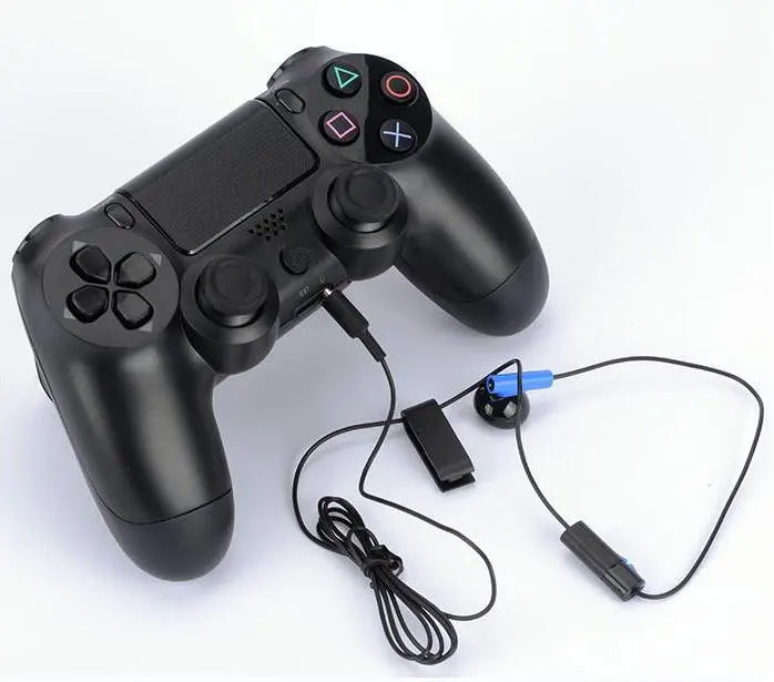 3,5 мм наушники для PS4 Dualshock контроллер Проводные Игровые наушники с микрофоном 100 шт./лот