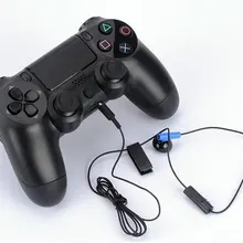 3,5 мм наушники для PS4 Dualshock контроллер Проводные Игровые наушники с микрофоном 100 шт./лот