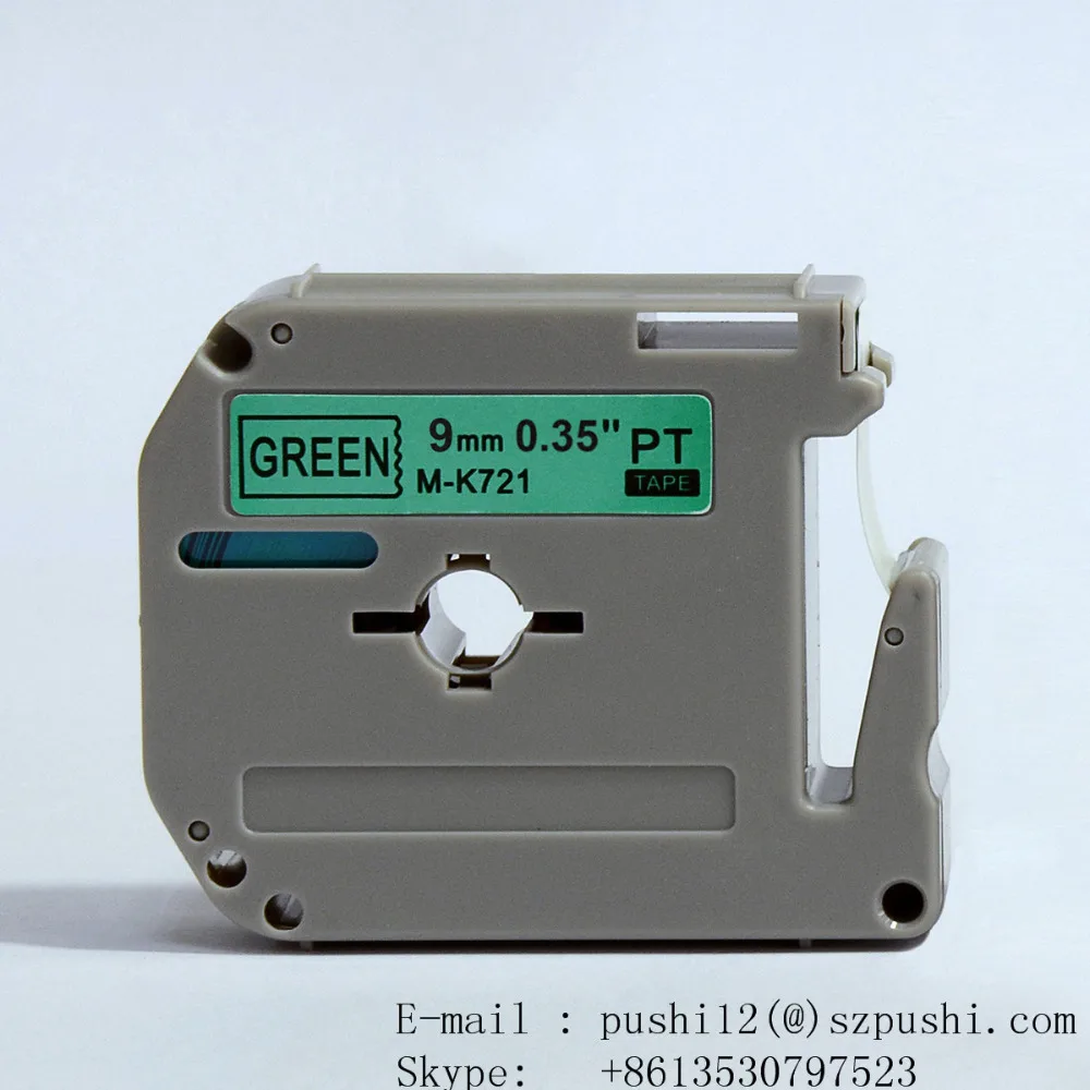 20pcs/lot M label maker tapes cassette MK721 M K721 for P touch