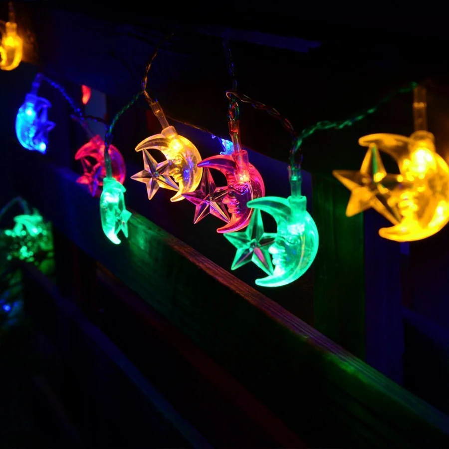 multicolor party lights